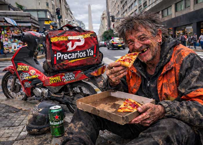 Precarios - simulador de delivery argentino