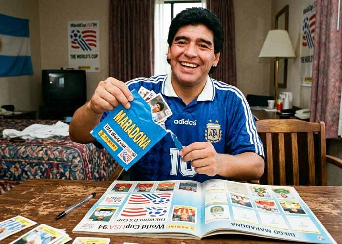 ¿Completaste el álbum del Diego?